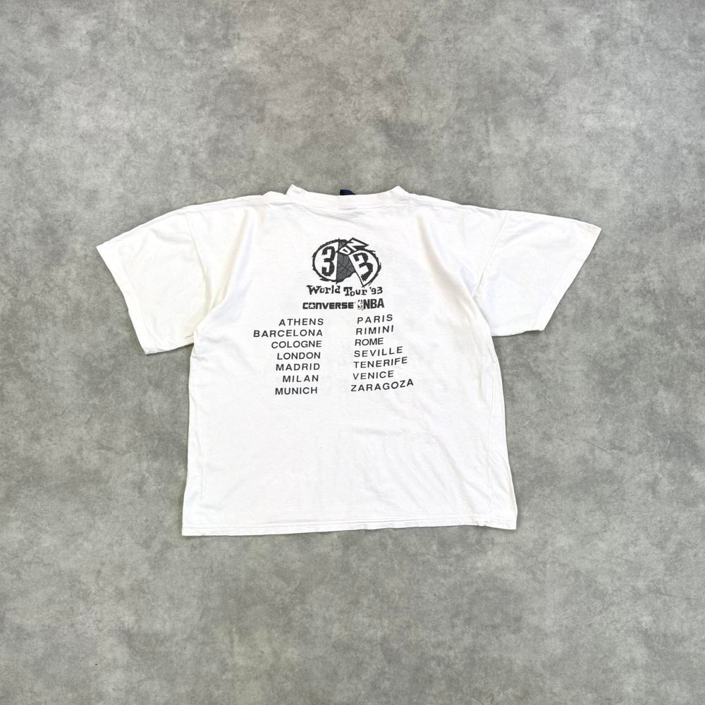 Vintage Converse NFL world tour t-shirt