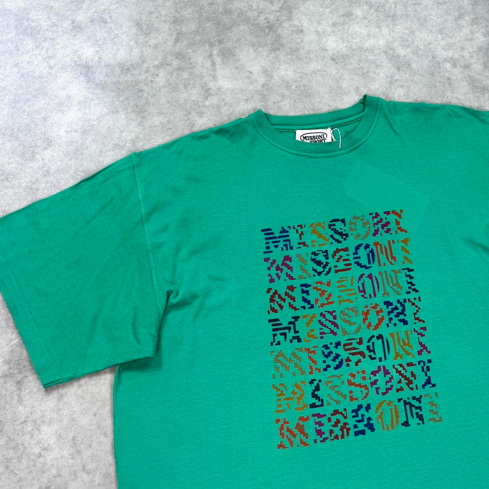 Vintage Missoni spell out t-shirt