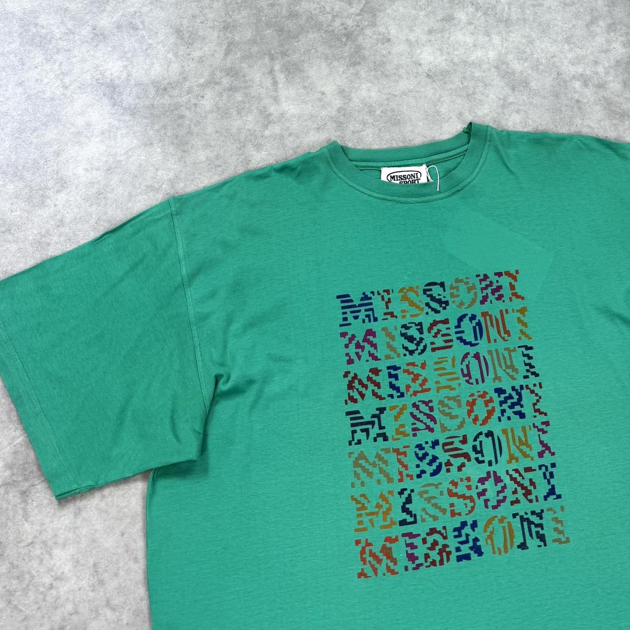 Vintage Missoni spell out t-shirt