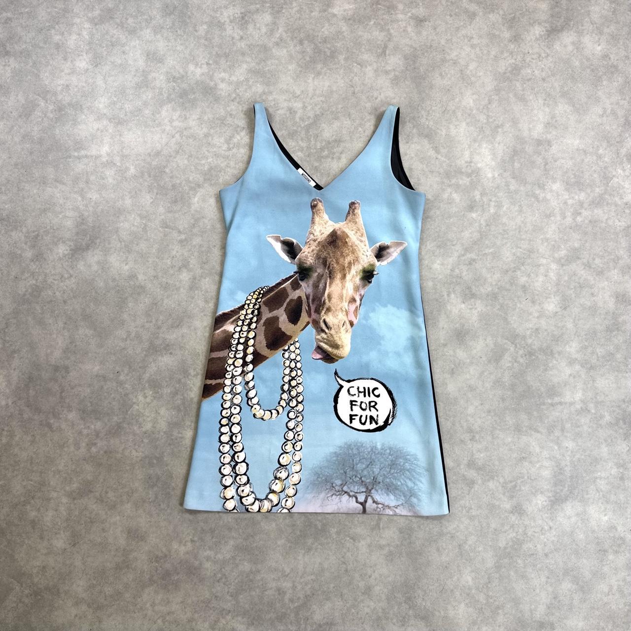 Moschino Cheap & Chic Giraffe Dress