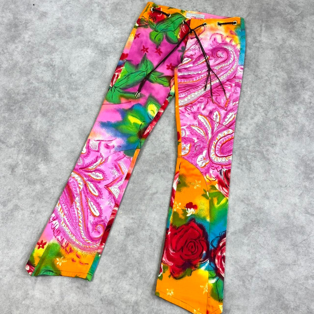 Vintage Iceberg print trousers