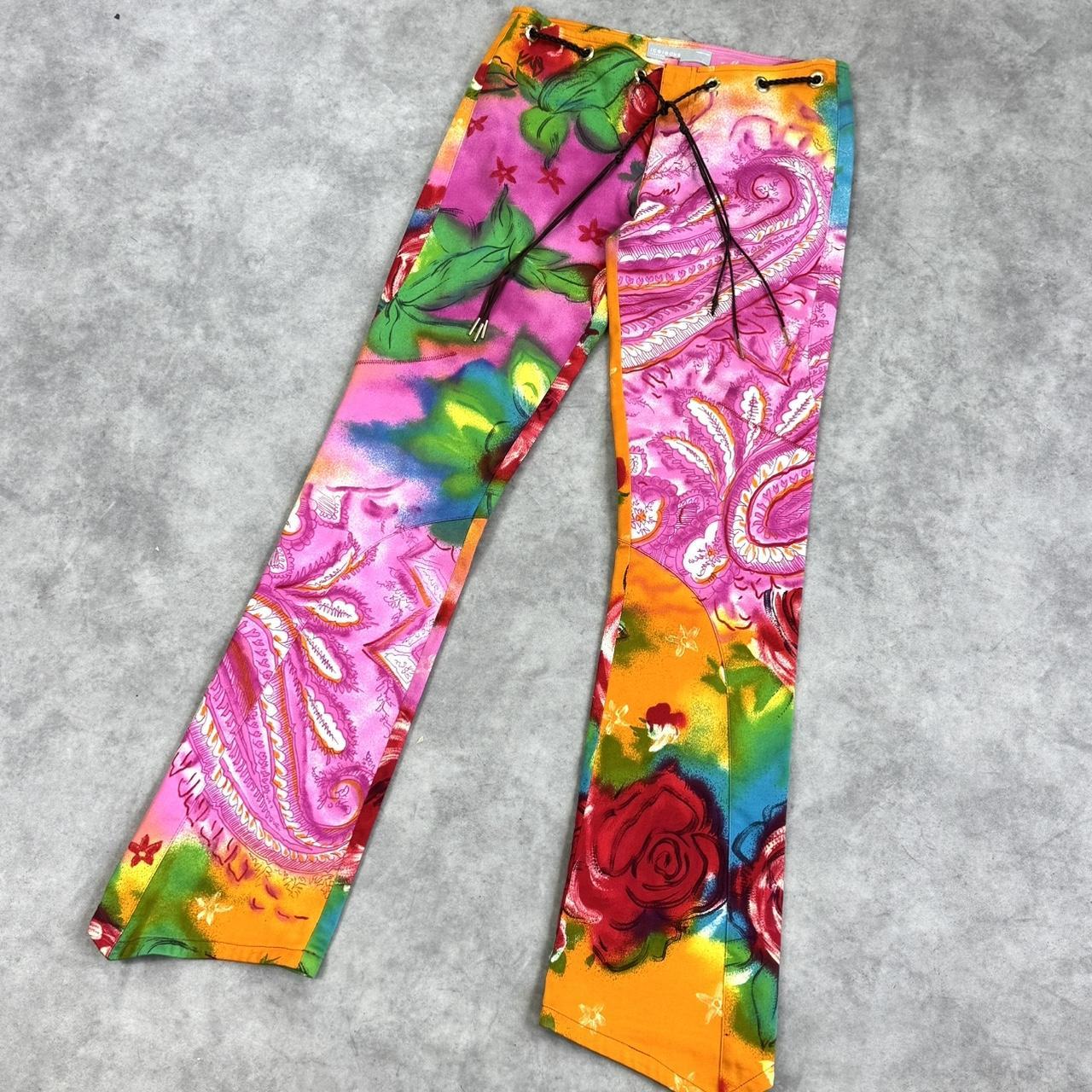 Vintage Iceberg print trousers