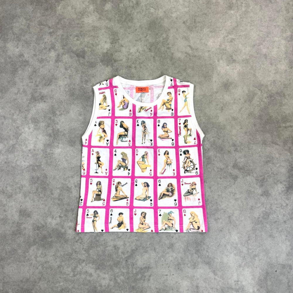 Fiorucci print top