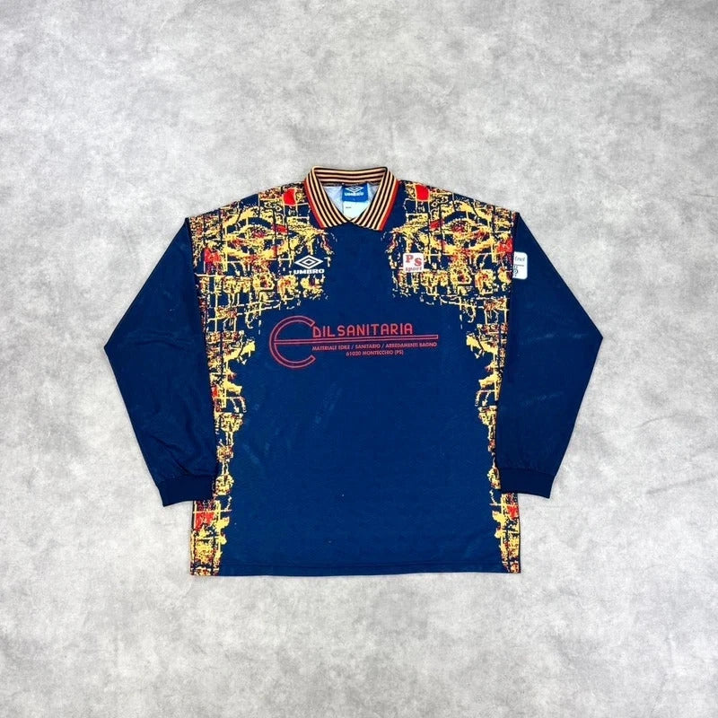Umbro print football shirt.