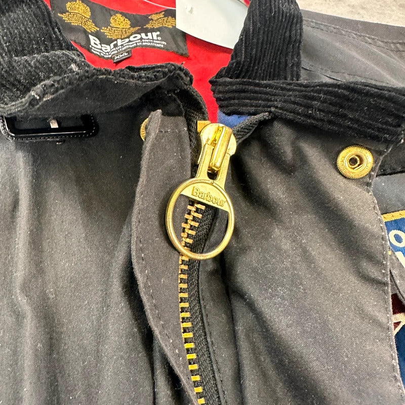 Barbour International wax cotton jacket