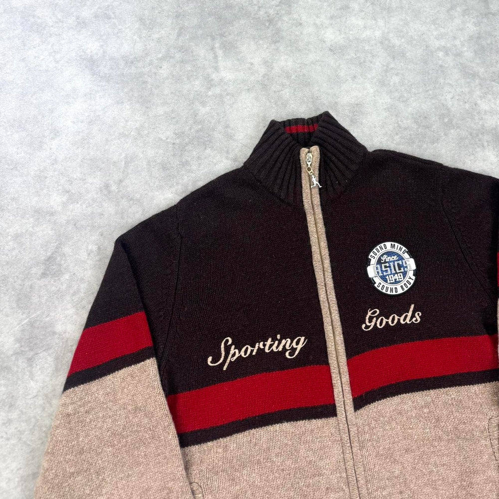 Vintage 2000s ASICS knit jacket