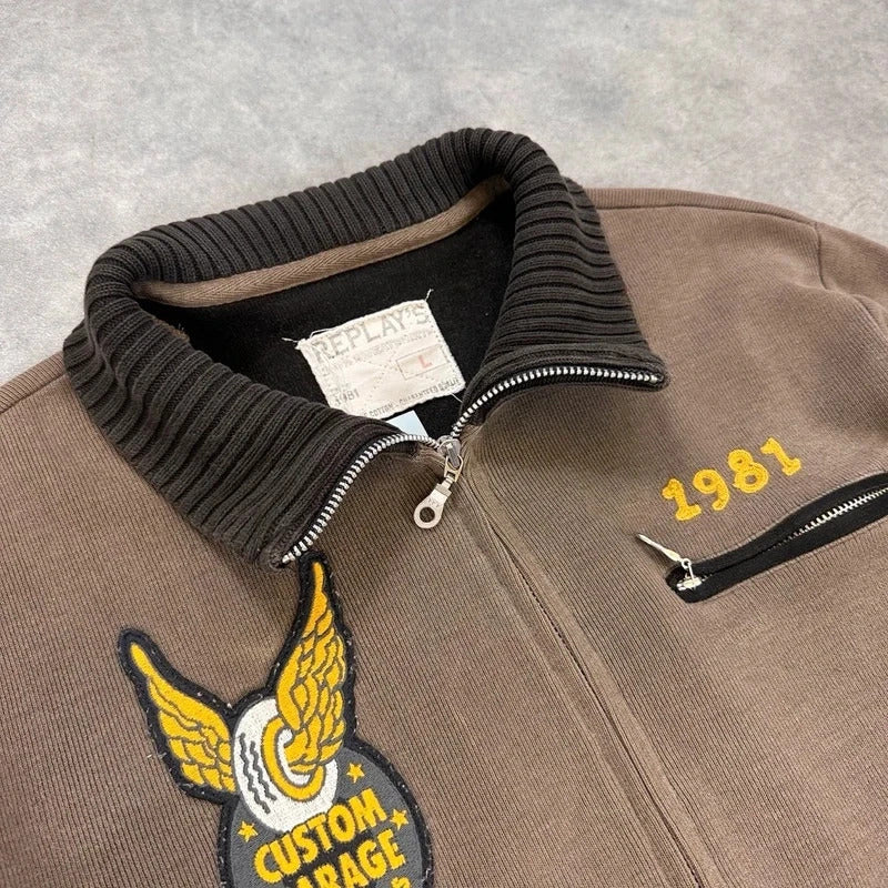 Replay varsity jacket