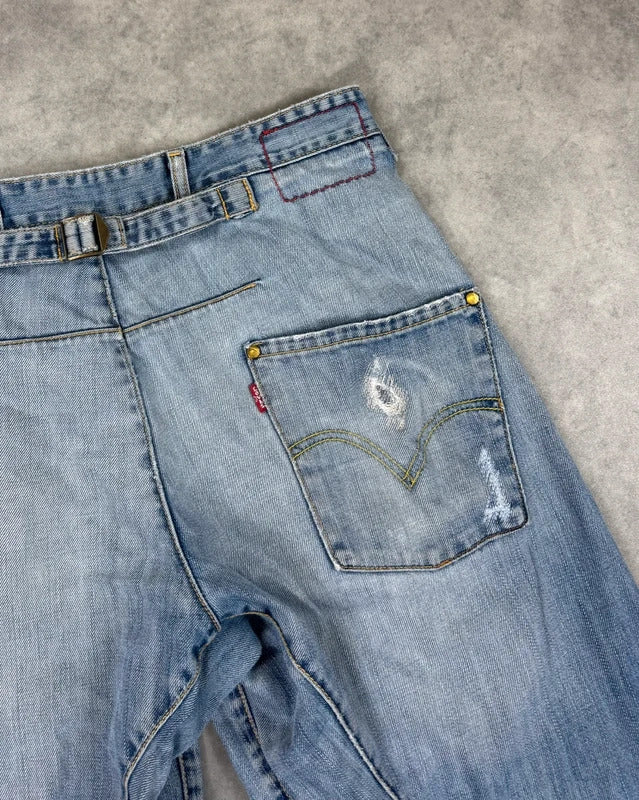 Vintage Levi’s denim twist jeans