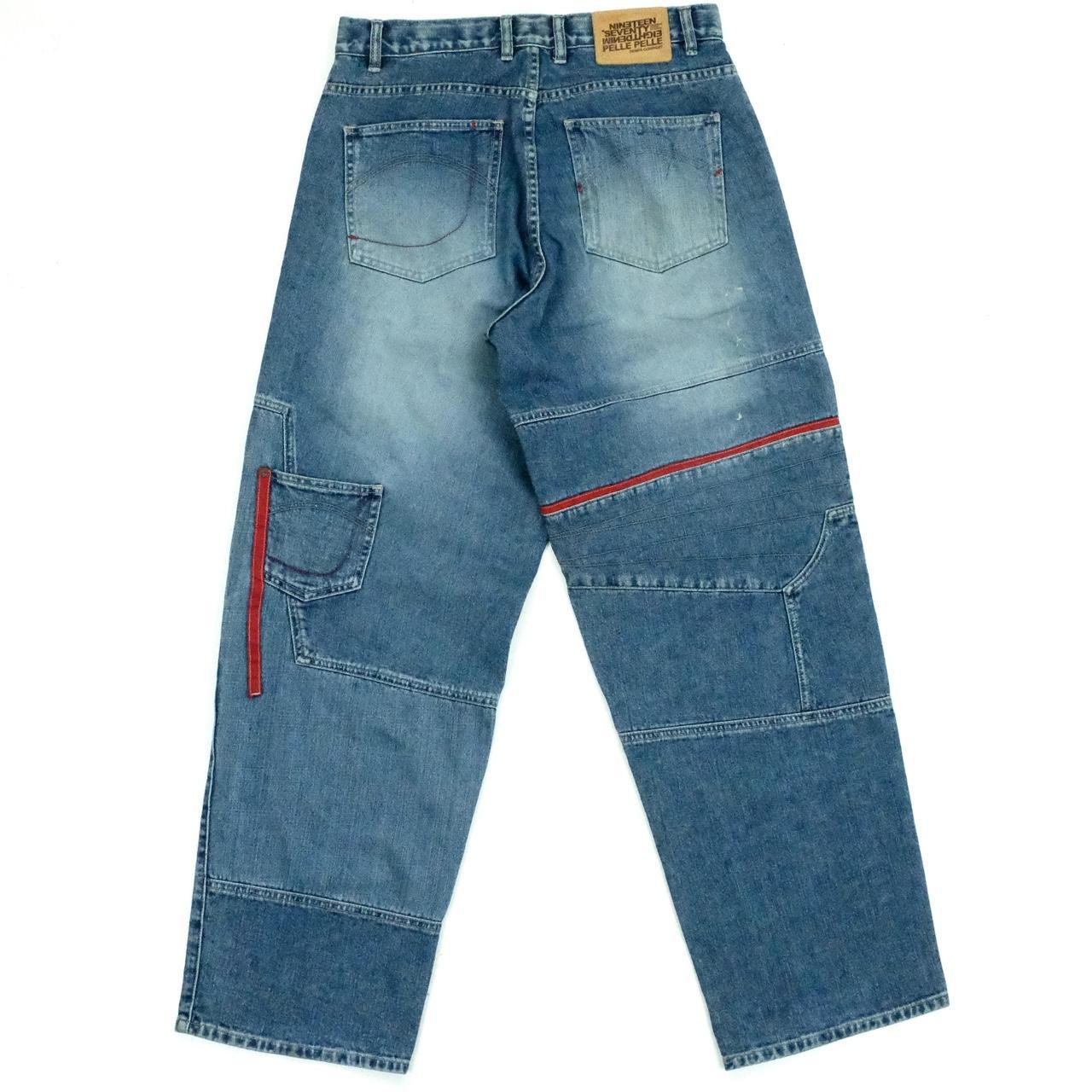 pellePelle blue denim jeans