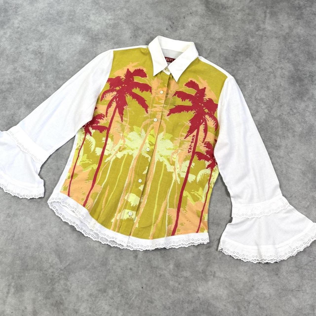 Replay print shirt