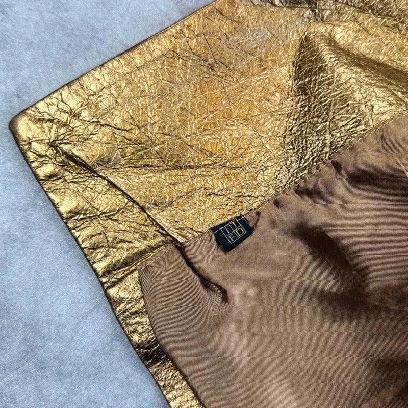 Vintage Roberto Cavalli Leather Coat