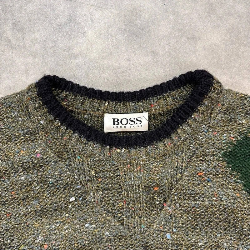 Vintage Hugo Boss Knit Jumper