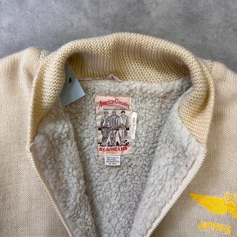 Vintage Avirex knit jacket