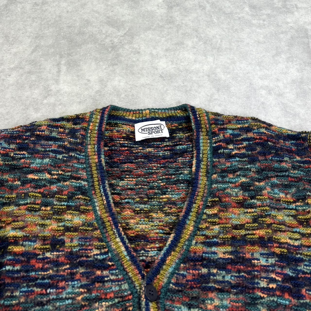 Vintage 90s Missoni knit cardigan