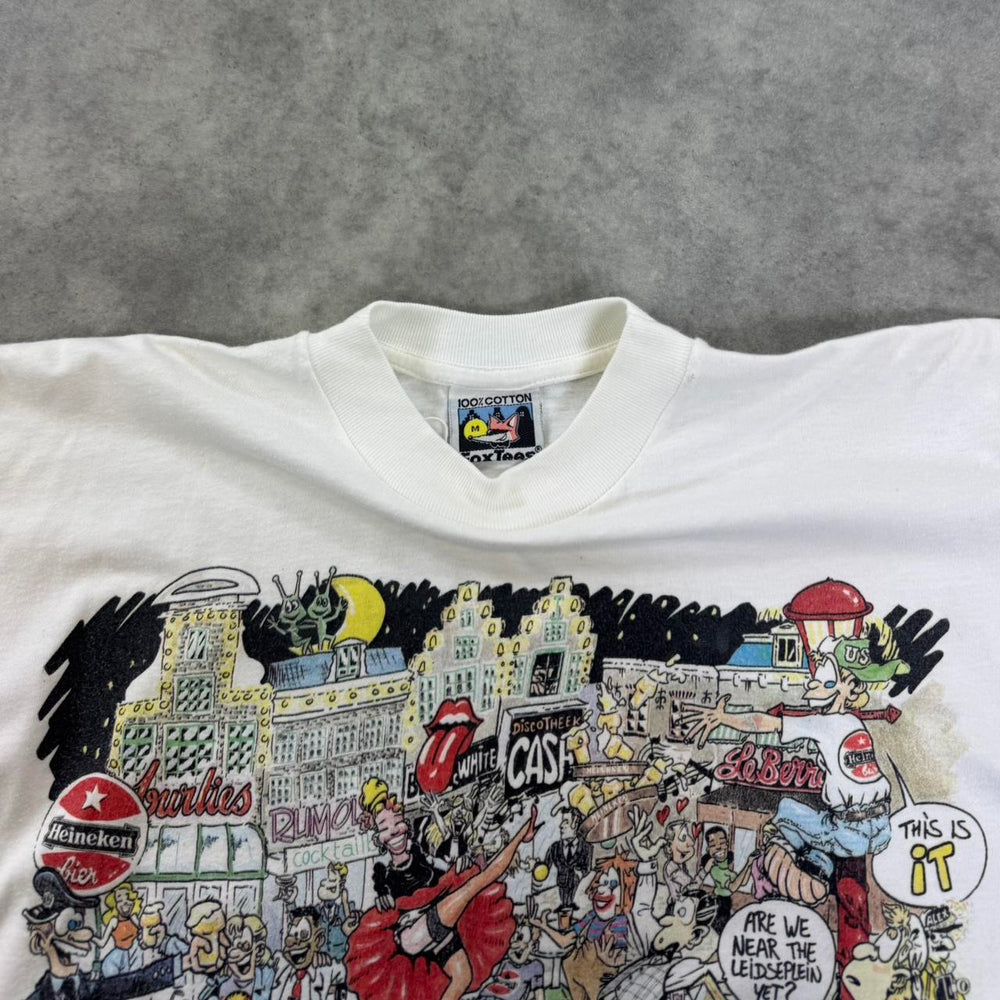 Vintage 90s Amsterdam print t-shirt