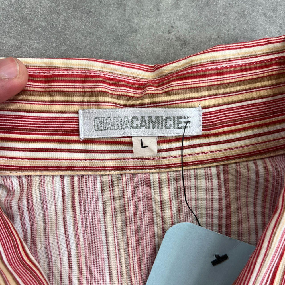 00s pinstripe shirt