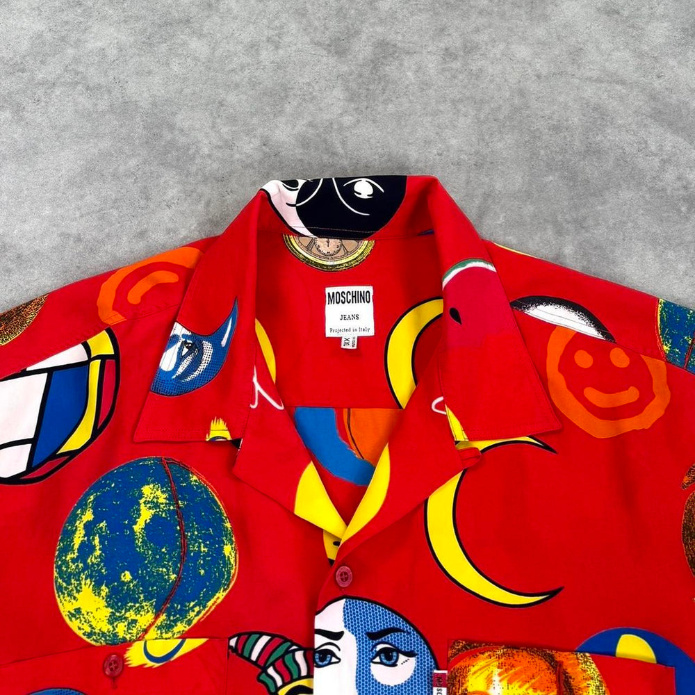Vintage Moschino print shirt