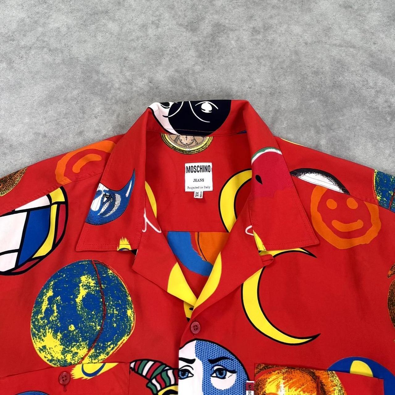 Vintage Moschino print shirt