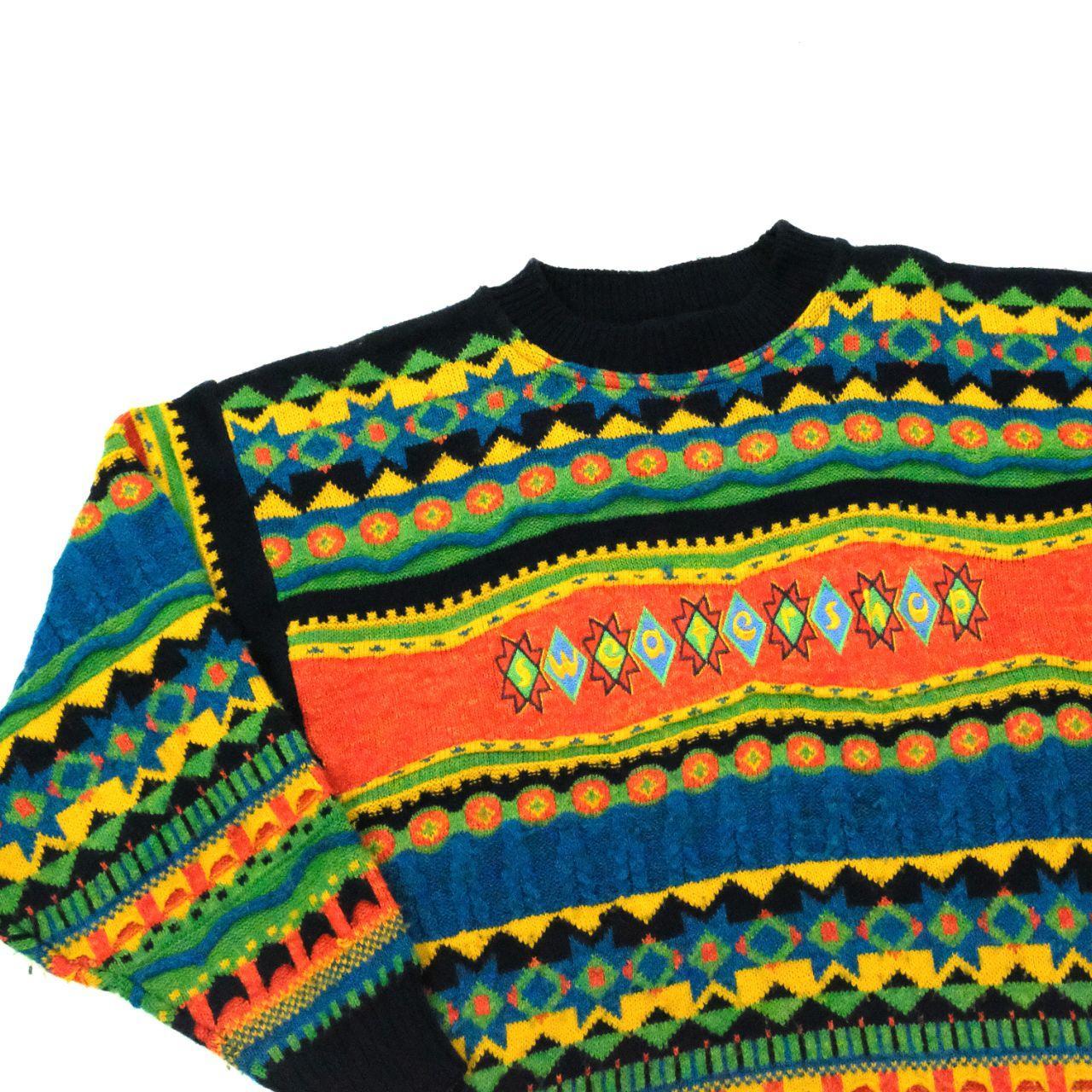 Abstract Knit Jumper