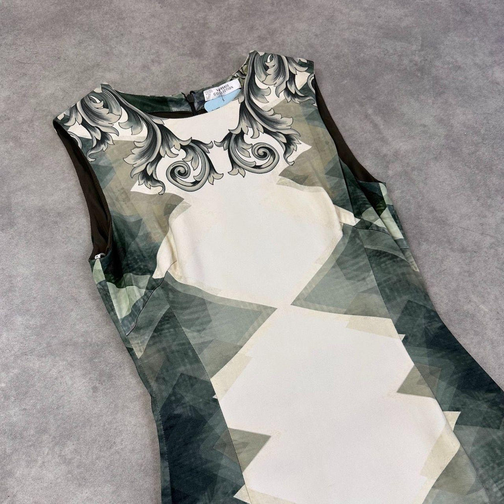 Versace Print Dress