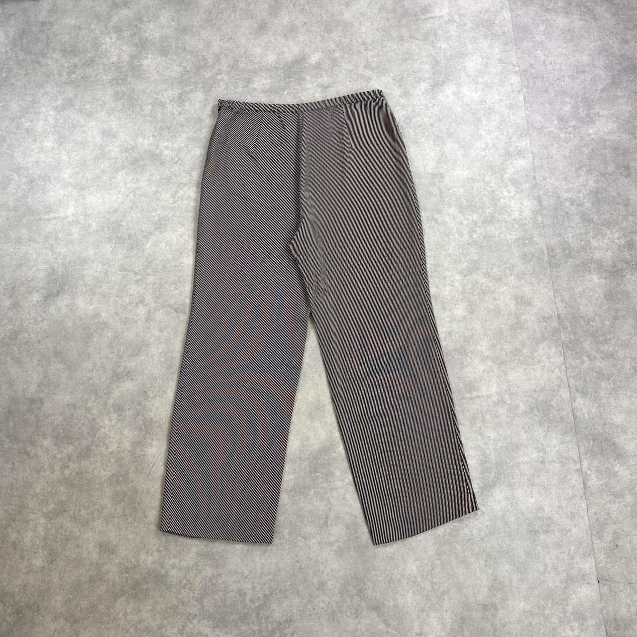 GVB striped grey trousers