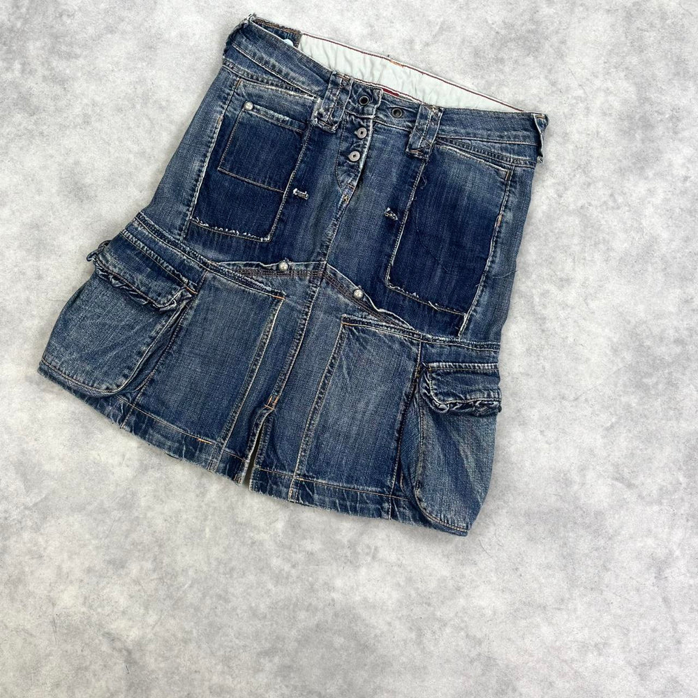 Vintage Marithe Francois Girbaud denim skirt