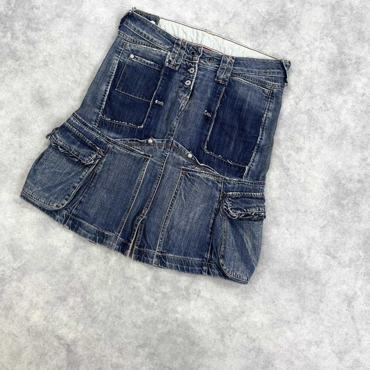 Vintage Marithe Francois Girbaud denim skirt