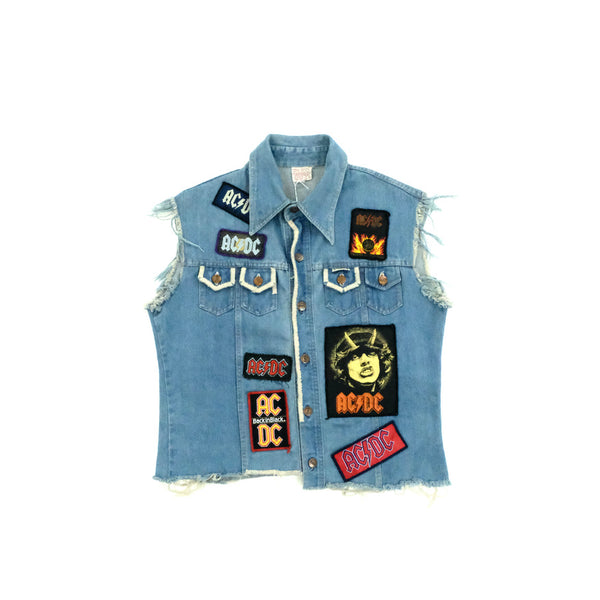 AC/DC Denim Vest