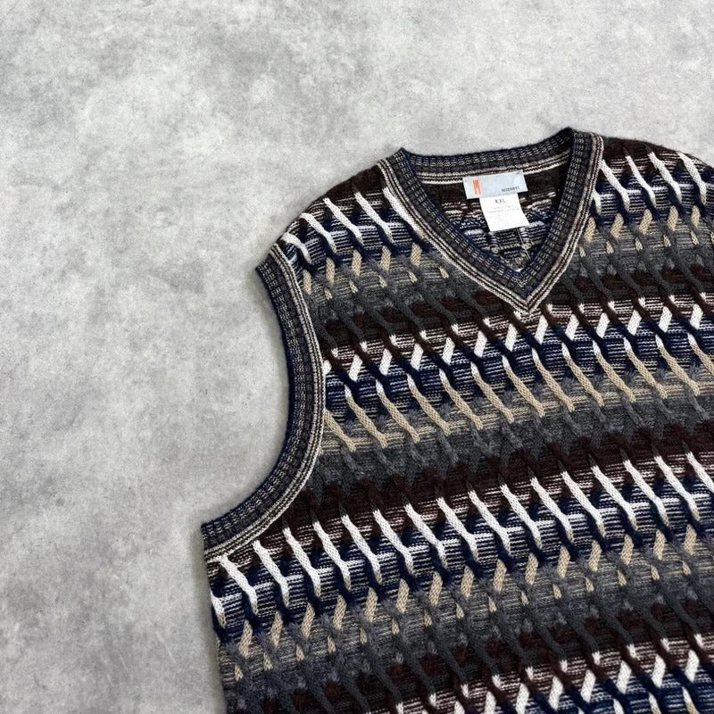 Missoni knit vest