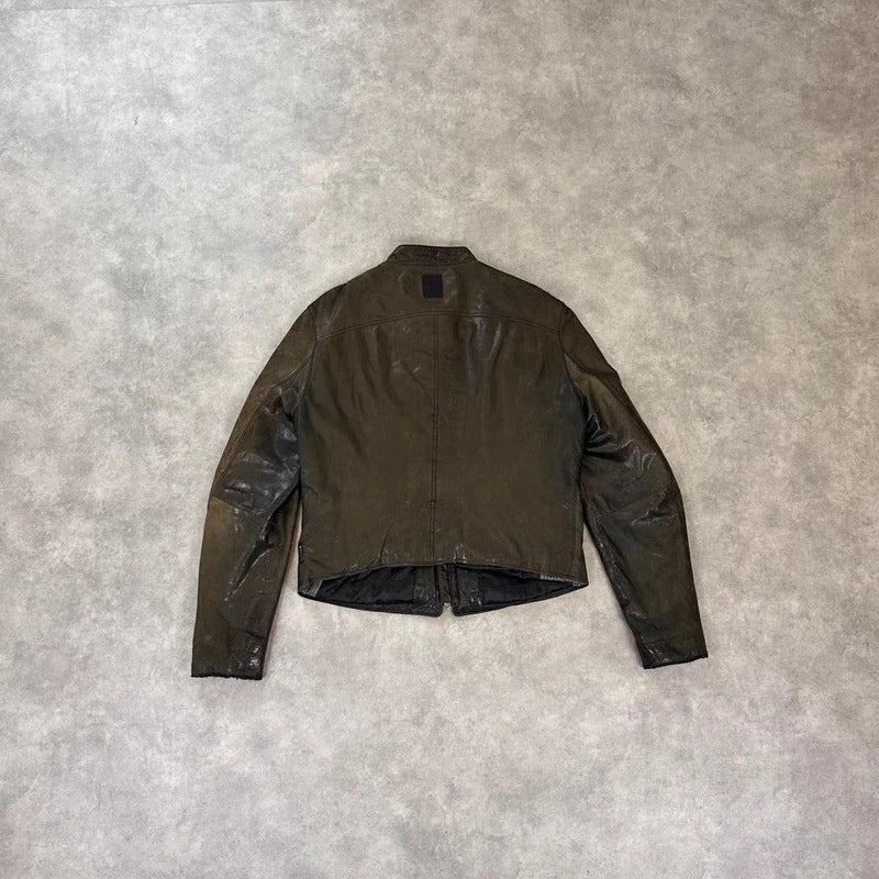 Armani Jeans lambskin jacket