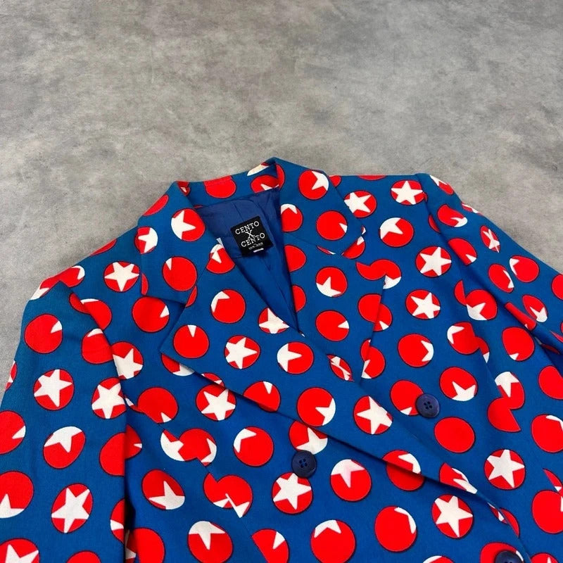 Cento iceberg pop art blazer