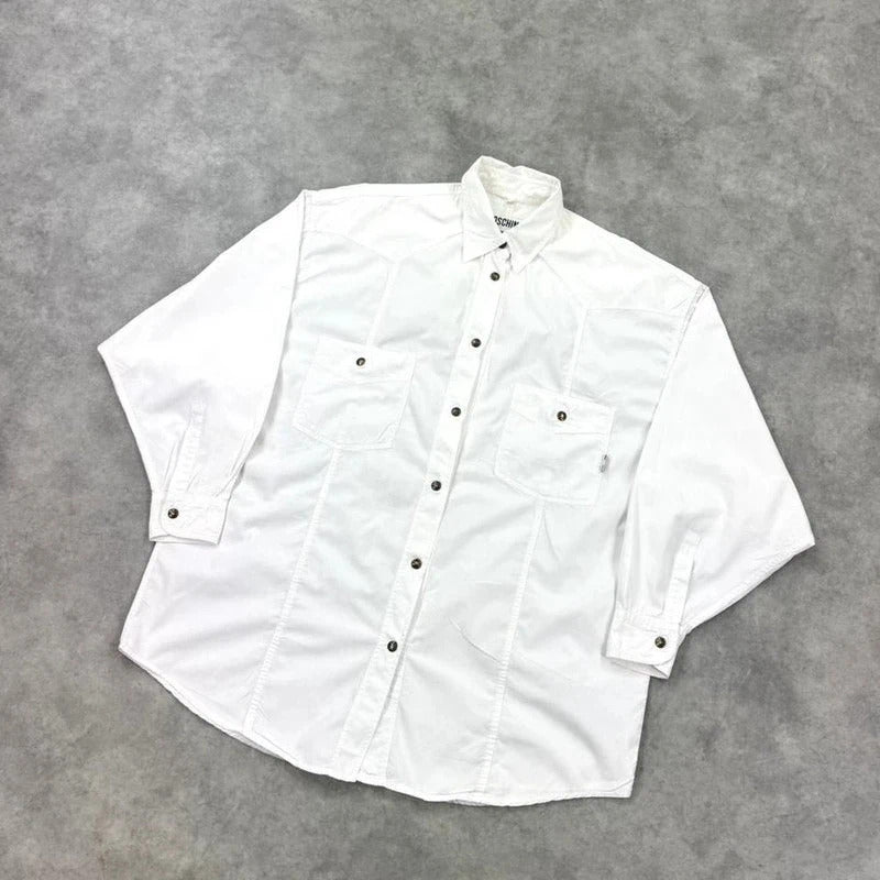 Vintage Moschino shitt white