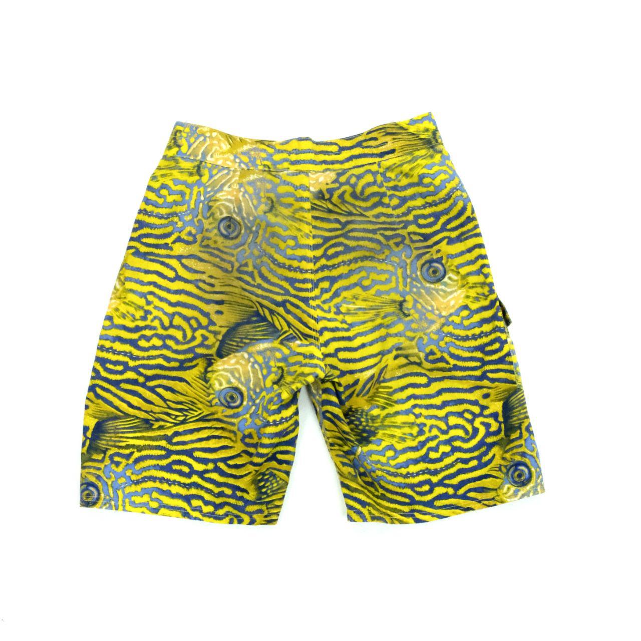 Vintage Print Shorts