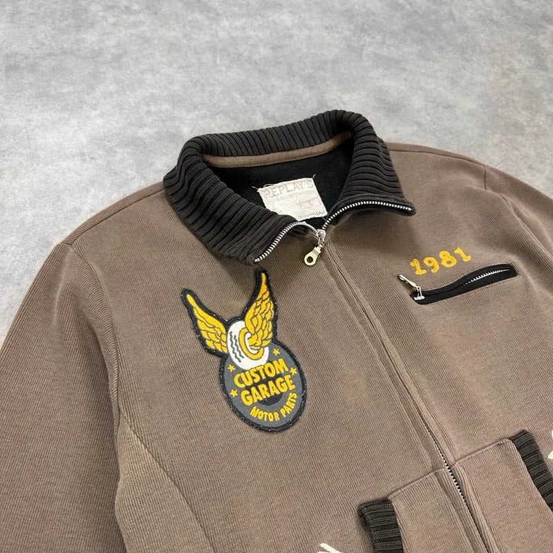 Replay varsity jacket