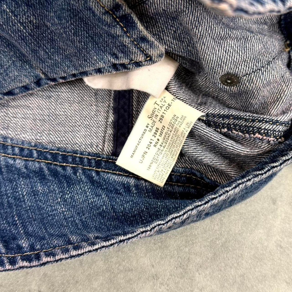 Vintage Armani denim blazer