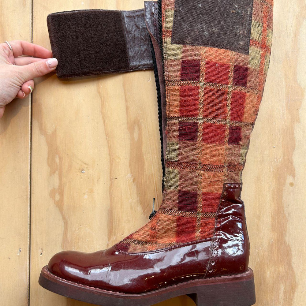 Tartan Boots