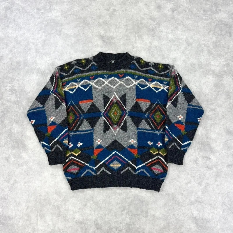 Vintage hand knit jumper