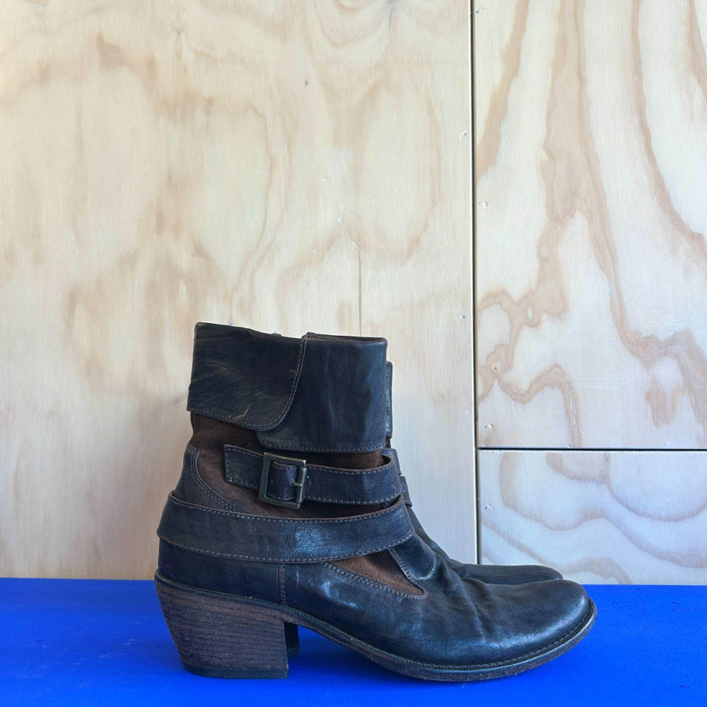 Western ankle boots