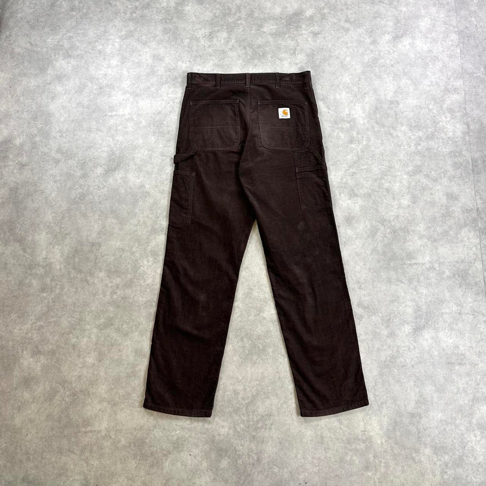 Carhartt Brown Corduroy Single Knee Pants