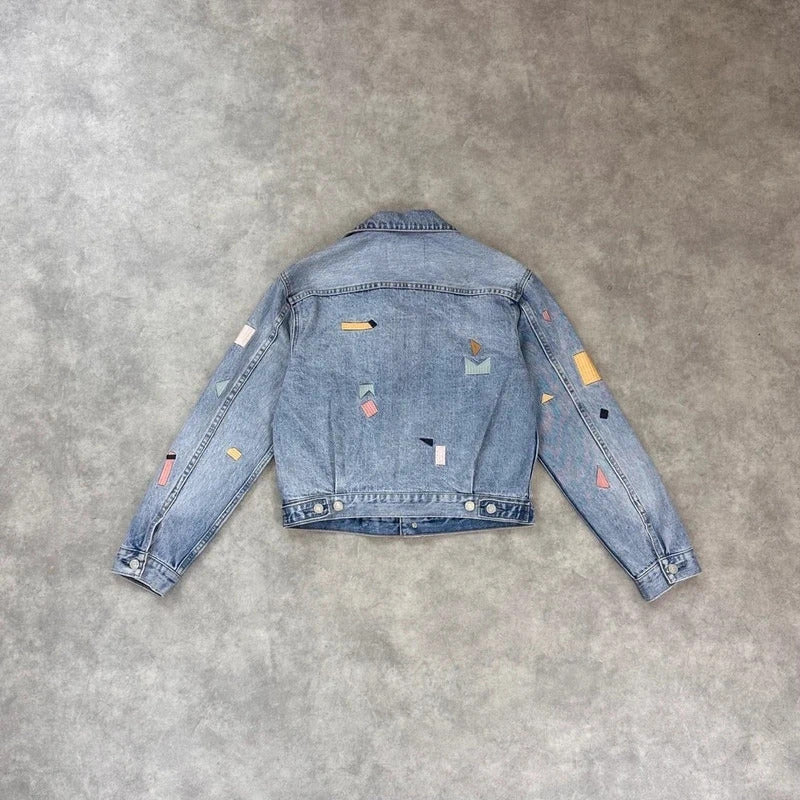 Levi's embroidered denim jacket