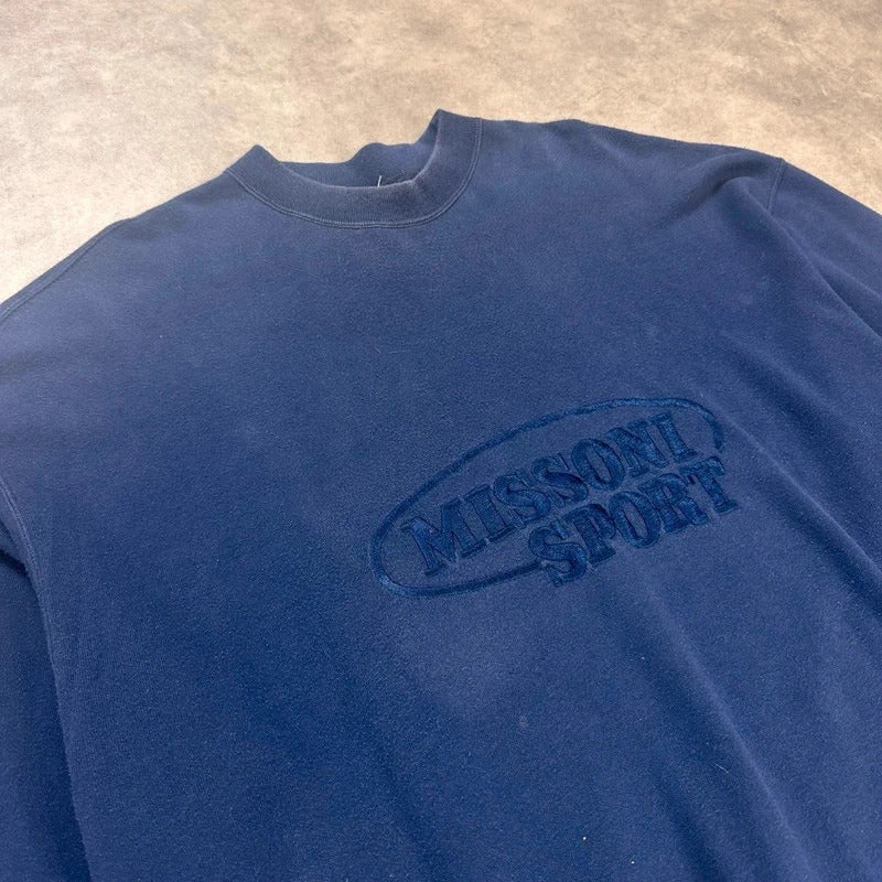 Vintage Missoni logo jumper