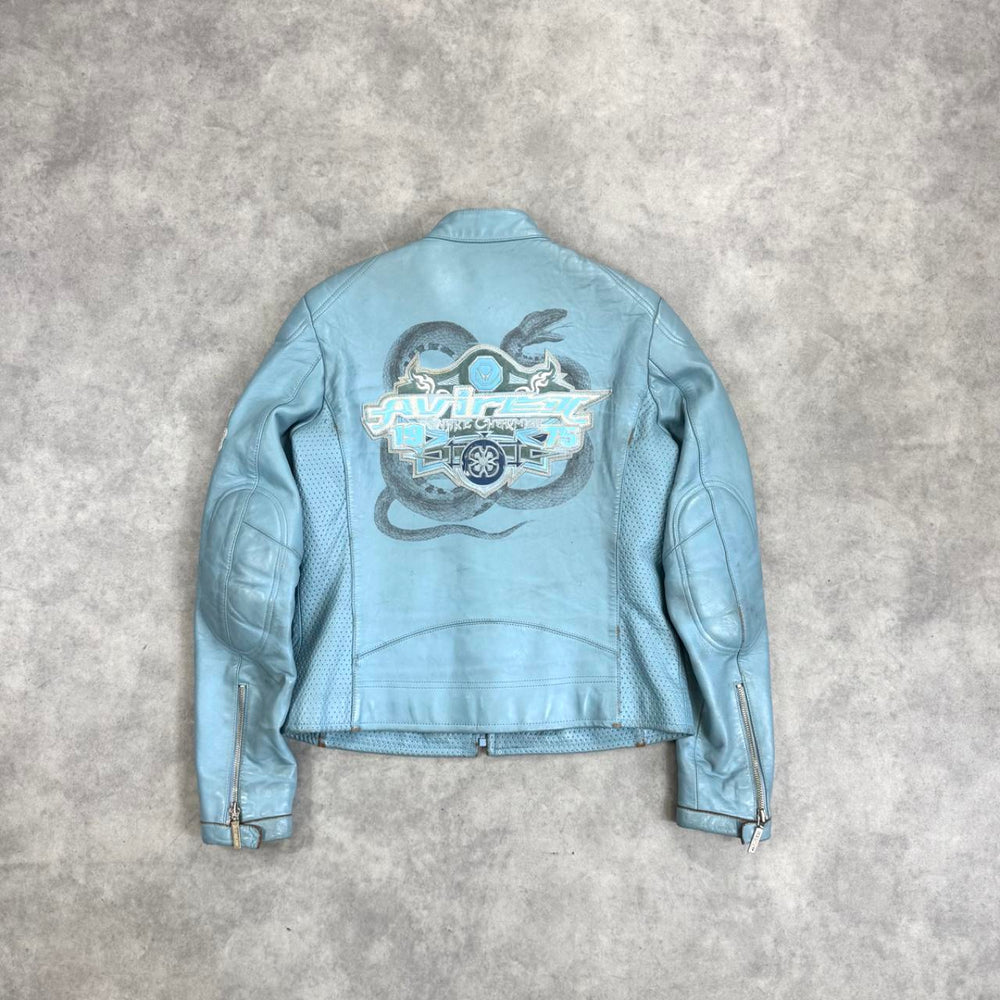 Avirex snake charmer leather jacket