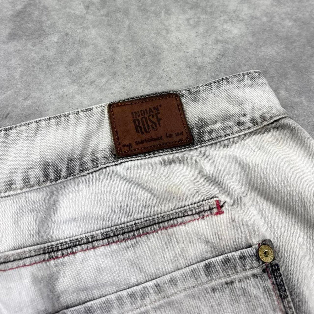 Denim miniskirt