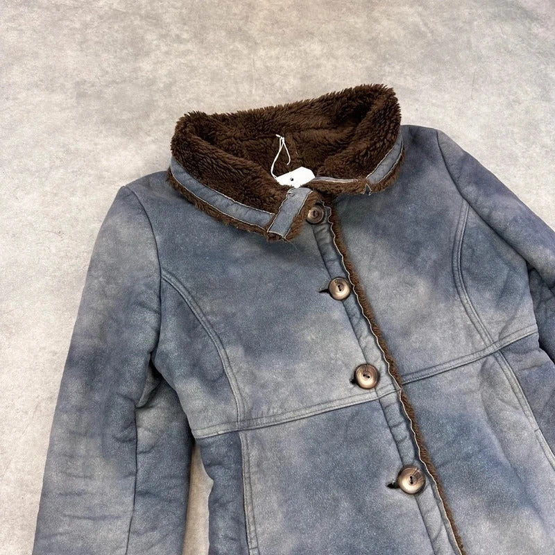 Vintage Faux sheepskin coat