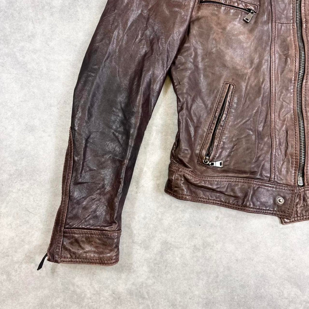 Leather jacket