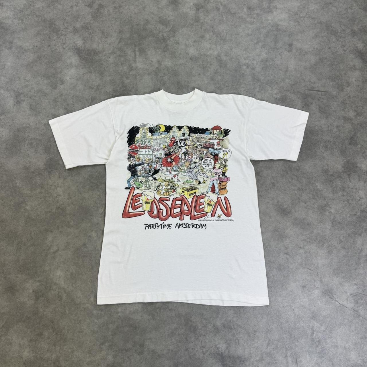 Vintage 90s Amsterdam print t-shirt