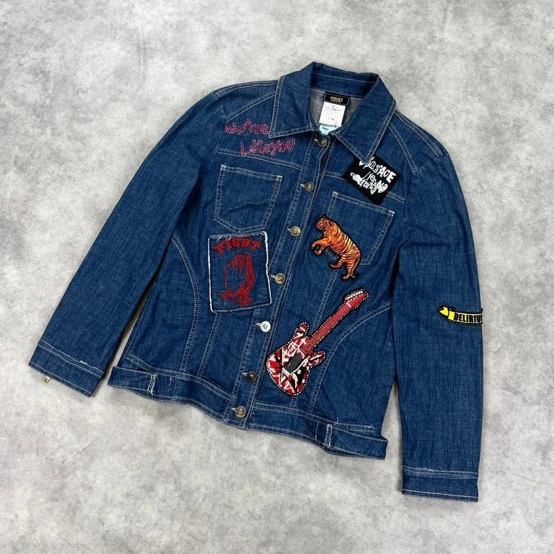 Vintage Versace denim jacket