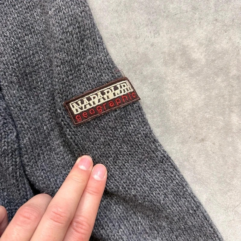 Vintage Napapijri 90s knit Jumper