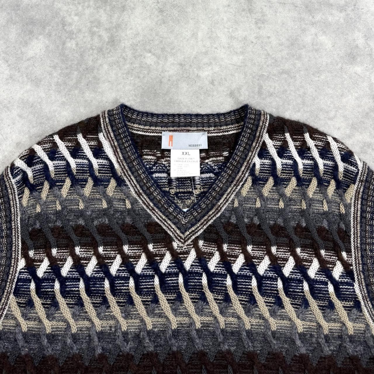 Missoni knit vest