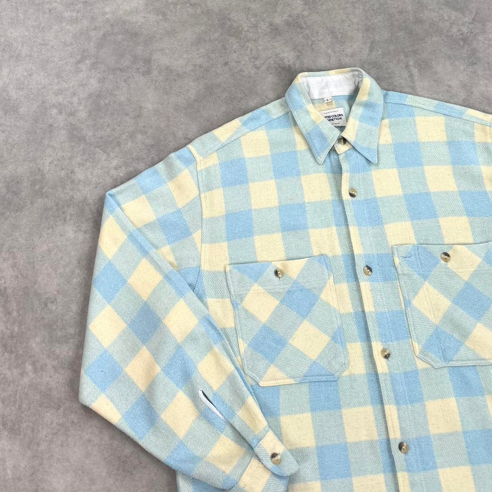 Vintage Benetton check shirt